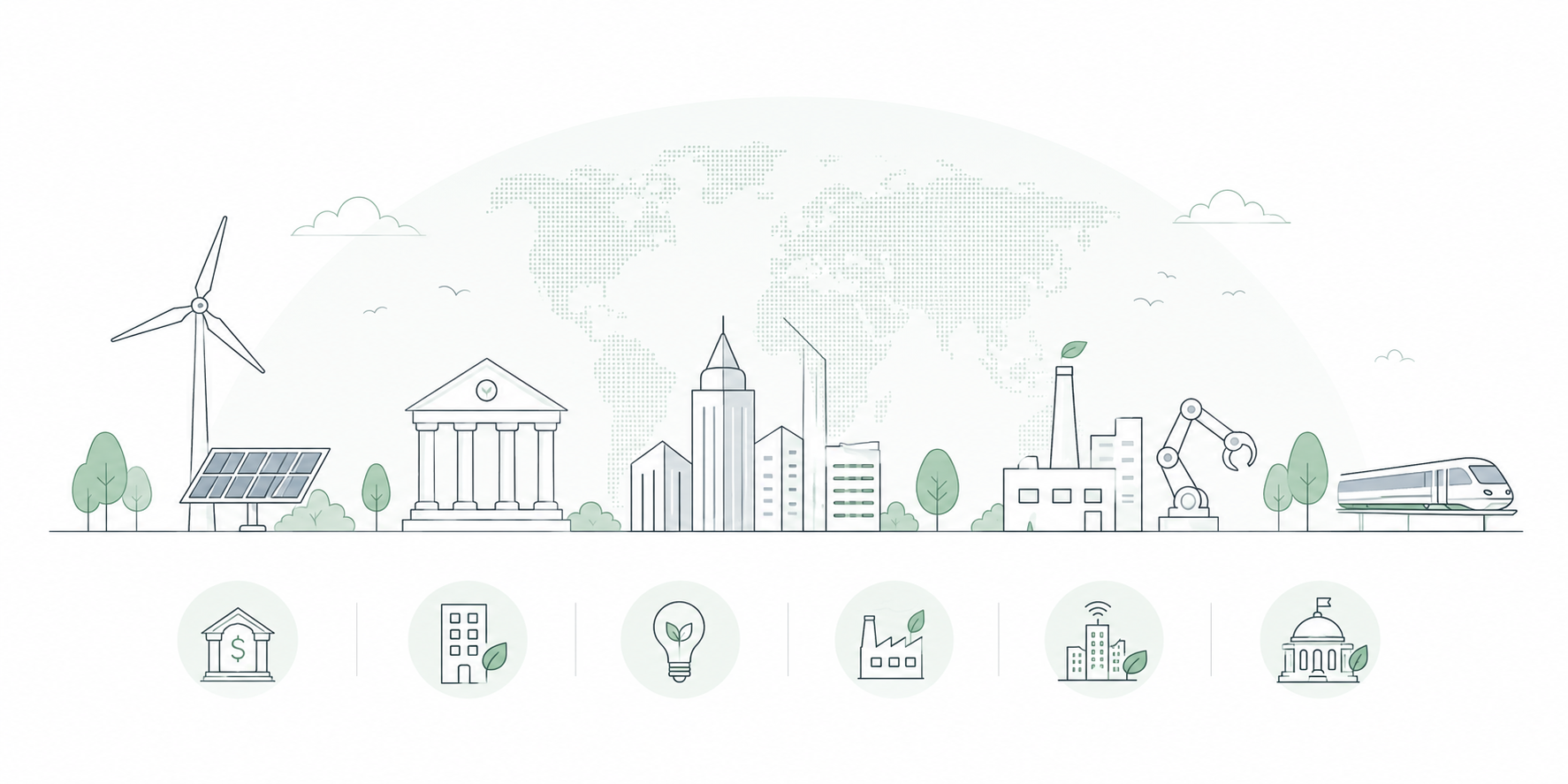 Sector-focused sustainability and innovation landscape